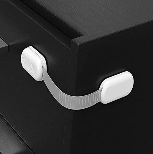 Multi functional children's drawer safety lock, kitchen cabinet, toilet, refrigerator, baby protective lock, anti pinch hand buc