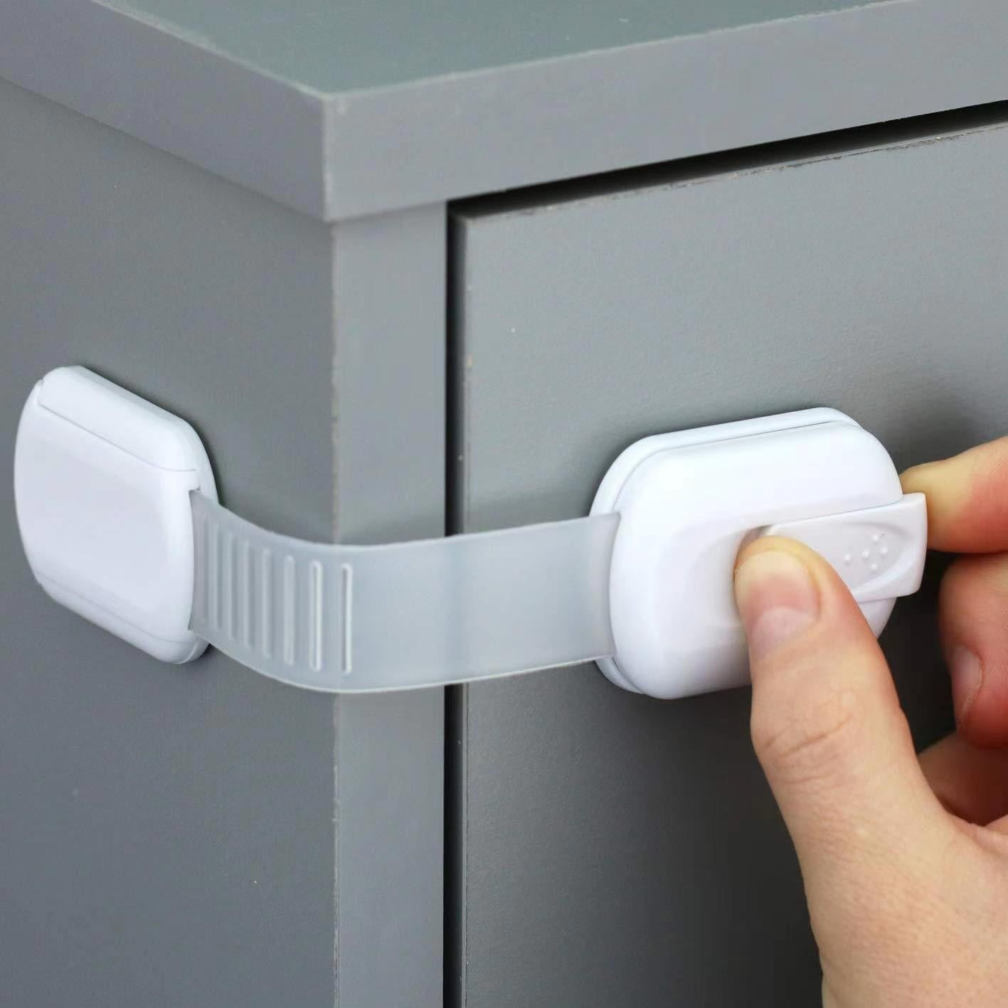 Multi functional children's drawer safety lock, kitchen cabinet, toilet, refrigerator, baby protective lock, anti pinch hand buc